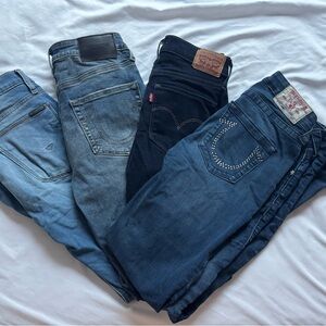 Bundle of women’s skinny jeans size 26 & 27